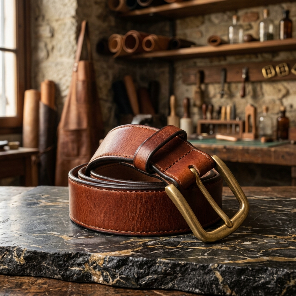 Full-Grain Dress Belt